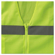 Load image into Gallery viewer, GloWear 8210Z Class 2 Economy Vest, Polyester Mesh, Large to X-Large, Lime