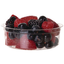 Load image into Gallery viewer, Renewable and Compostable Round Deli Containers, 8 oz, Clear, Plastic, 50/Pack, 10 Packs/Carton