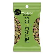 Load image into Gallery viewer, No Shells Roasted and Salted Pistachios Variety Pack, Assorted Flavors, 0.75 oz Bag, 24/Carton