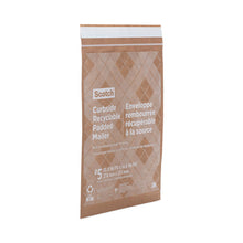 Load image into Gallery viewer, Curbside Recyclable Padded Mailer, #5, Bubble Cushion, Self-Adhesive Closure, 12 x 17.25, Natural Kraft, 100/Carton