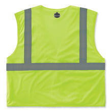 Load image into Gallery viewer, GloWear 8210HL-S Single Size Class 2 Economy Mesh Vest, Polyester, X-Large, Lime