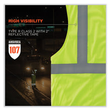 Load image into Gallery viewer, GloWear 8210HL-S Single Size Class 2 Economy Mesh Vest, Polyester, X-Large, Lime