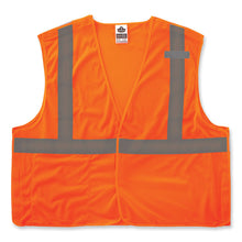 Load image into Gallery viewer, GloWear 8215BA-S Single Size Class 2 Economy Breakaway Mesh Vest, Polyester, X-Large, Orange