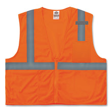 Load image into Gallery viewer, GloWear 8210Z Class 2 Economy Mesh Vest, Polyester, Orange, X-Small