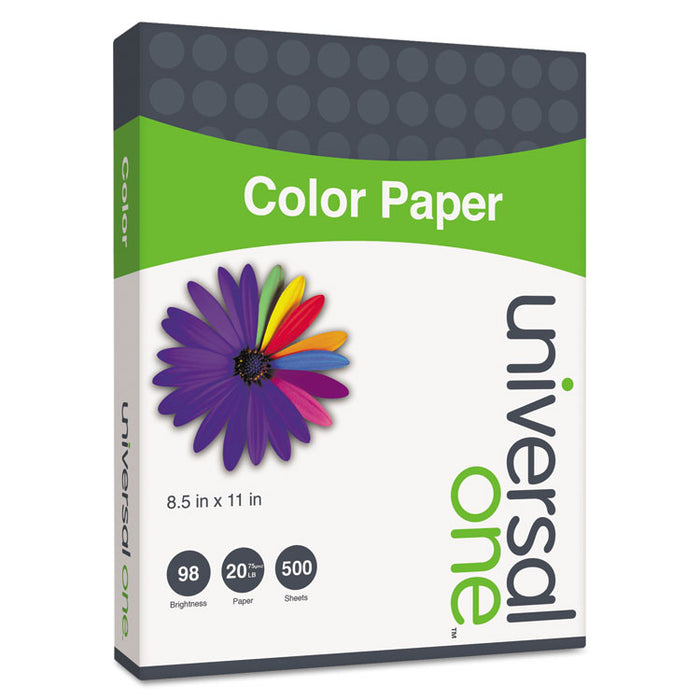 Deluxe Colored Paper, 20 lb Bond Weight, 8.5 x 11, Blue, 500/Ream