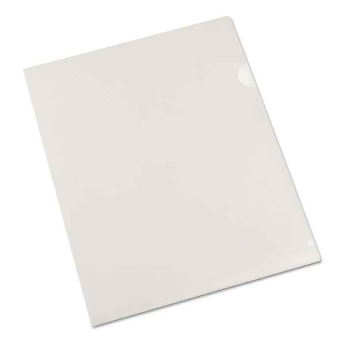 Project Folders, Letter Size, Clear, 25/Pack
