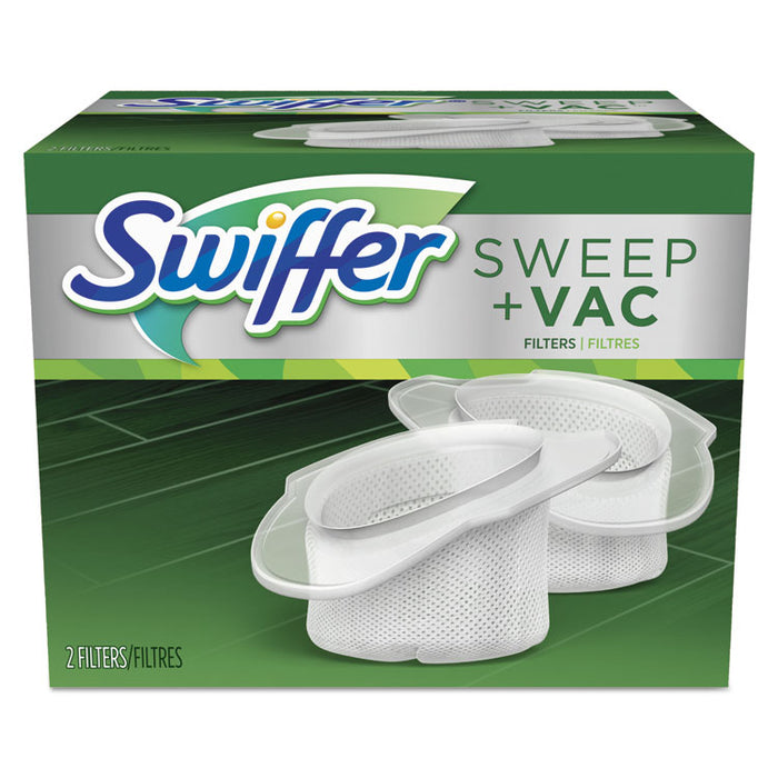 Sweeper Vac Replacement Filter, 2 Filters/Pack, 8 Packs/Carton