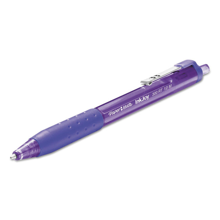 InkJoy 300 RT Fashion Wrap Ballpoint Pen, 1mm, Assorted Ink/Barrel, 4/Pack