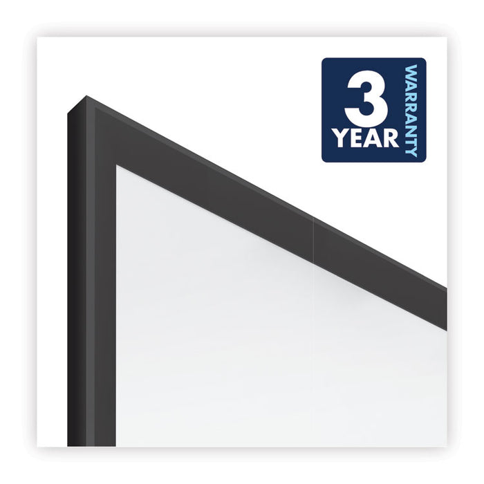Classic Series Total Erase Dry Erase Board, 96 x 48, White Surface, Black Frame