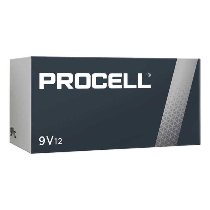 Procell Alkaline 9V Batteries, 12/Box
