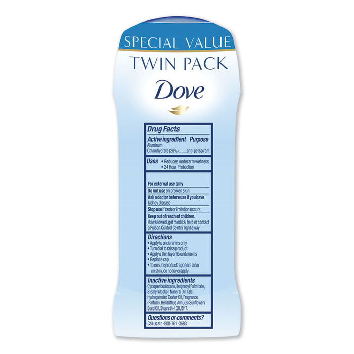 Invisible Solid Antiperspirant Deodorant, Original, 2.6 oz Deodorant Stick, 6/CT