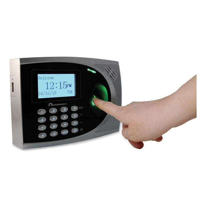 timeQplus Biometric Time and Attendance System, Automated