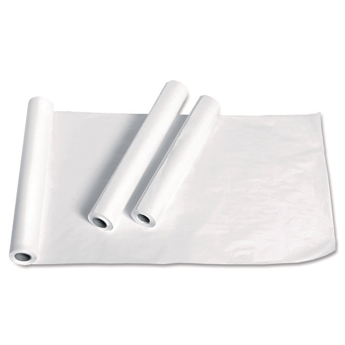Exam Table Paper, Deluxe Smooth, 21" x 225 ft, White, 12/Carton