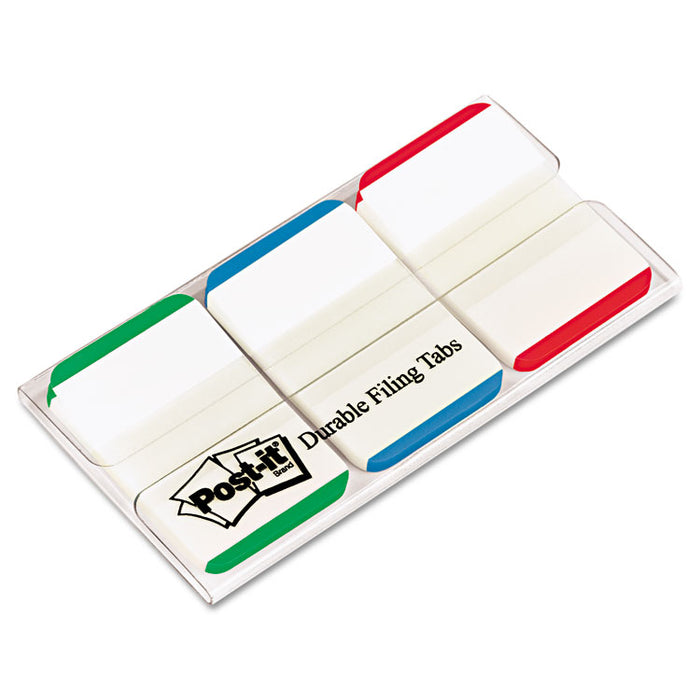 1" Lined Tabs, 1/5-Cut, Lined, Assorted Colors, 1" Wide, 66/Pack