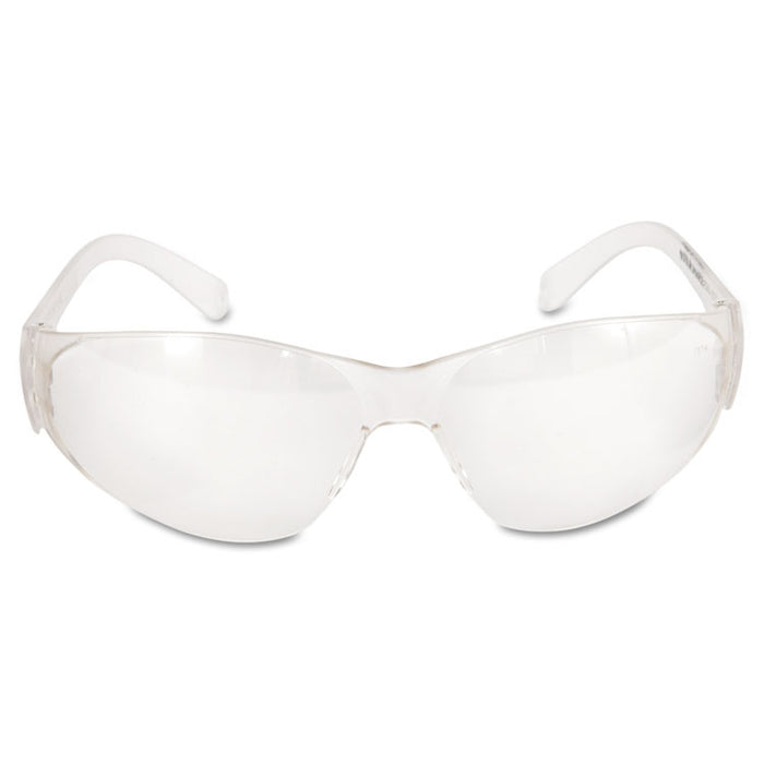 Checklite Safety Glasses, Frameless, Clear Single Lens
