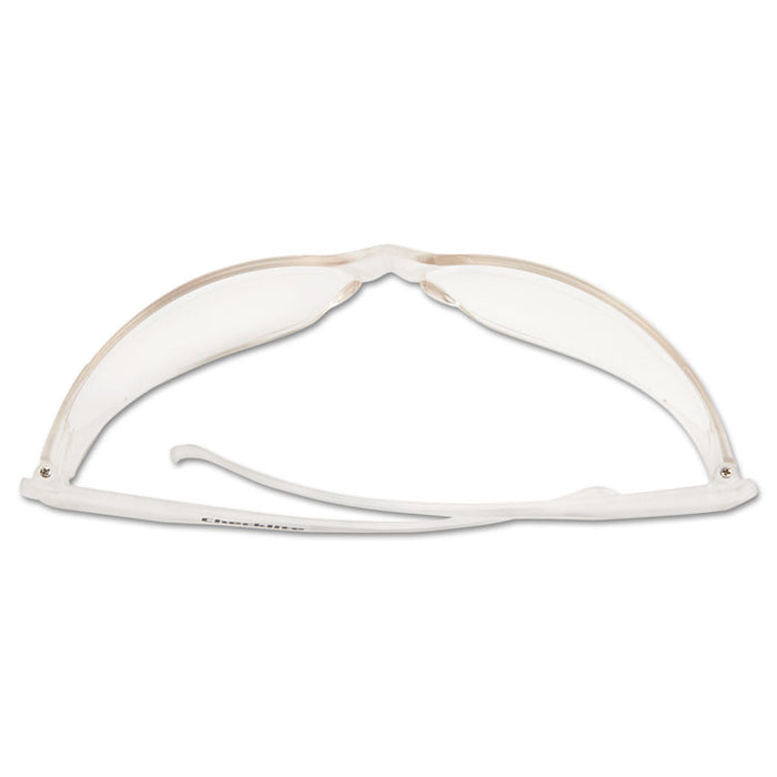 Checklite Safety Glasses, Frameless, Clear Single Lens, 12/Box