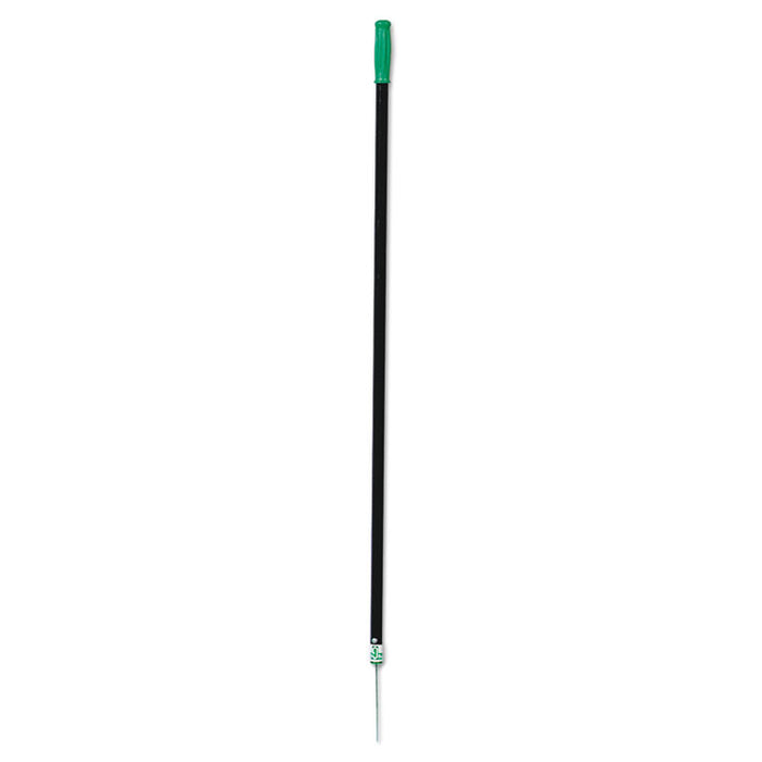People's Paper Picker Pin Pole, 3.5 ft, Black/Stainless Steel