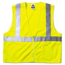 Load image into Gallery viewer, GloWear 8210Z Class 2 Economy Vest, Polyester Mesh, Large to X-Large, Lime
