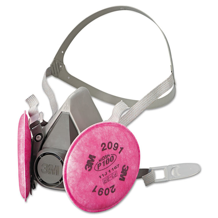 Half-Facepiece Respirator 6000 Series, Reusable, Medium