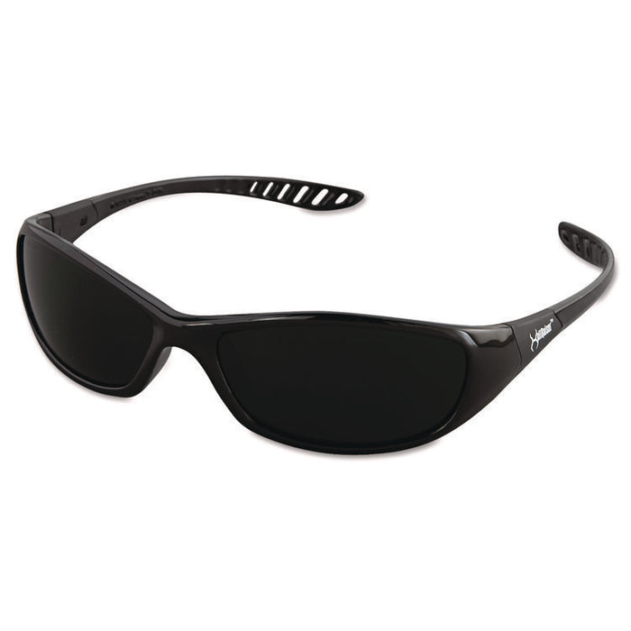 Hellraiser Safety Glasses, Black Full Frame, Green Shade 5 VLT Dual Lens