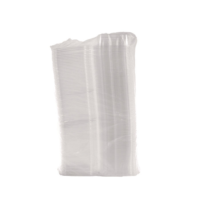 ClearPac SafeSeal rPET Tamper-Resistant Container, ProPlanet Seal, Flat Lid, 24 oz, Clear, 100/Bag, 2 Bags/Carton