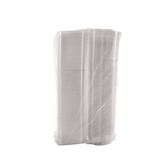 ClearPac SafeSeal Tamper-Resistant/Evident Containers, Domed Lid, 24 oz, Clear, Plastic, 100/Bag, 2 Bags/Carton