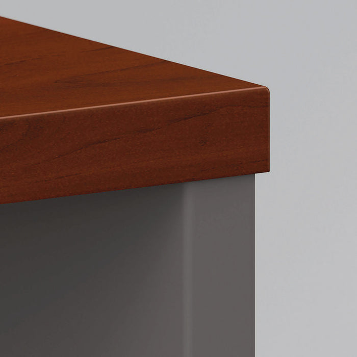 Series C Collection 72W Credenza Shell, 71.13w x 23.38d x 29.88h, Hansen Cherry