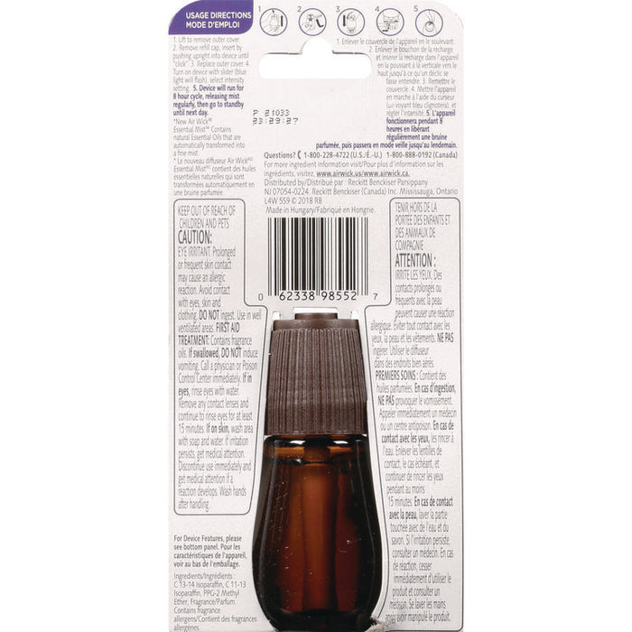 Essential Mist Refill, Lavender and Almond Blossom, 0.67 oz Bottle, 6/Carton