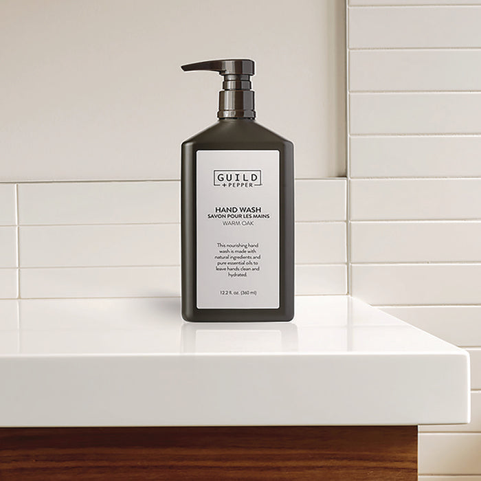 Hand Wash, Warm Oak Scent, 12.2 oz, 12/Carton