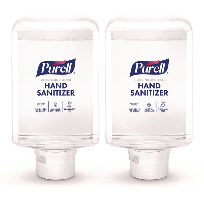 Advanced Hand Sanitizer ULTRA NOURISHING Foam, For ES10 Dispensers, 1,200 mL Refill, Fragrance-Free, 2/Carton