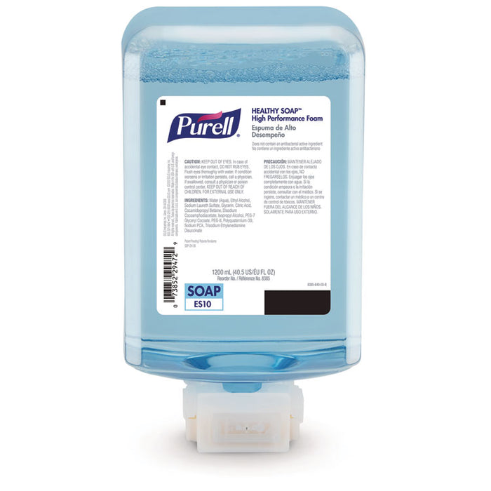 HEALTHY SOAP with CLEAN RELEASE Technology Refill, For ES10 Dispensers, Fragrance-Free, 1,200 mL, 2/Carton