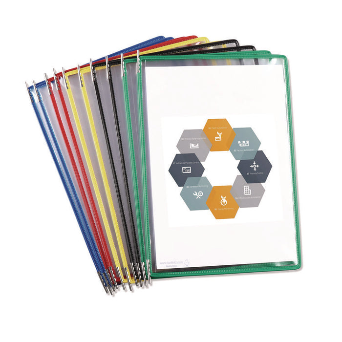 Desktop Reference Starter Set with Display Pockets, 20 Pockets