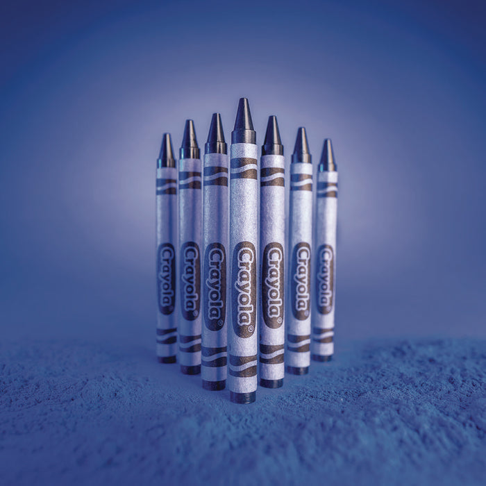 Bulk Crayons, Regular Size, 0.31" x 3.63", Blue, 12/Box