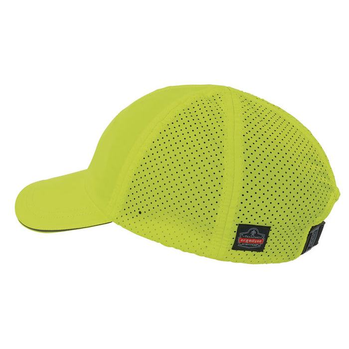 Skullerz 8947 Lightweight Baseball Hat and Bump Cap Insert, Front Brim, Medium to Large (6.75 to 7.75), 0.2" Insert, Lime