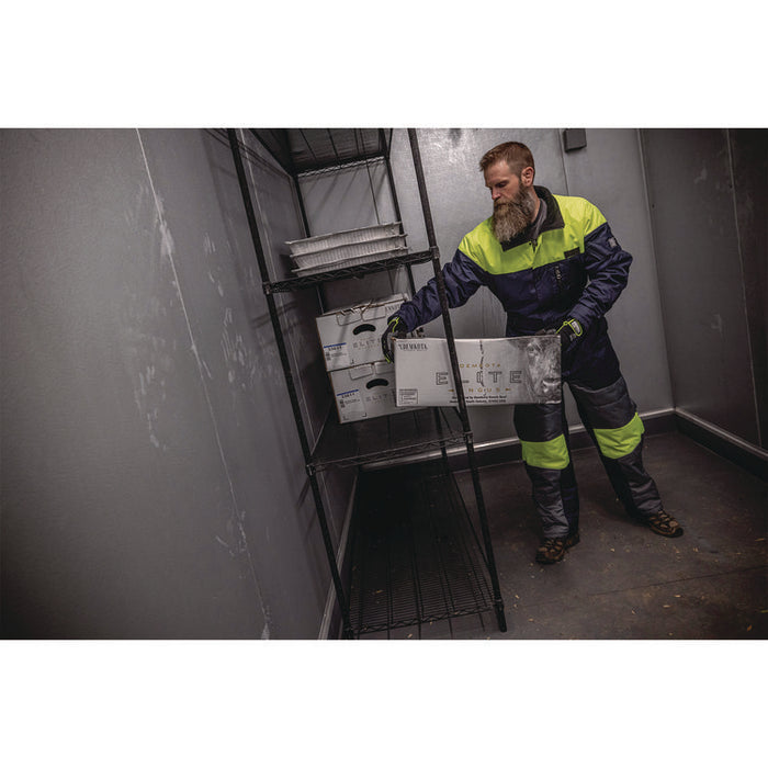 N-Ferno 6475 Insulated Freezer Coverall, Medium, Navy