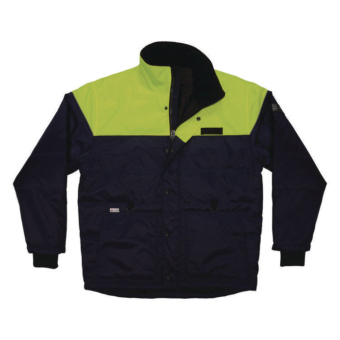 N-Ferno 6476 Insulated Freezer Jacket, Medium, Navy