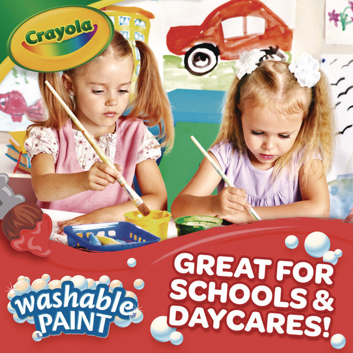 Washable Paint, Blue, 16 oz Bottle