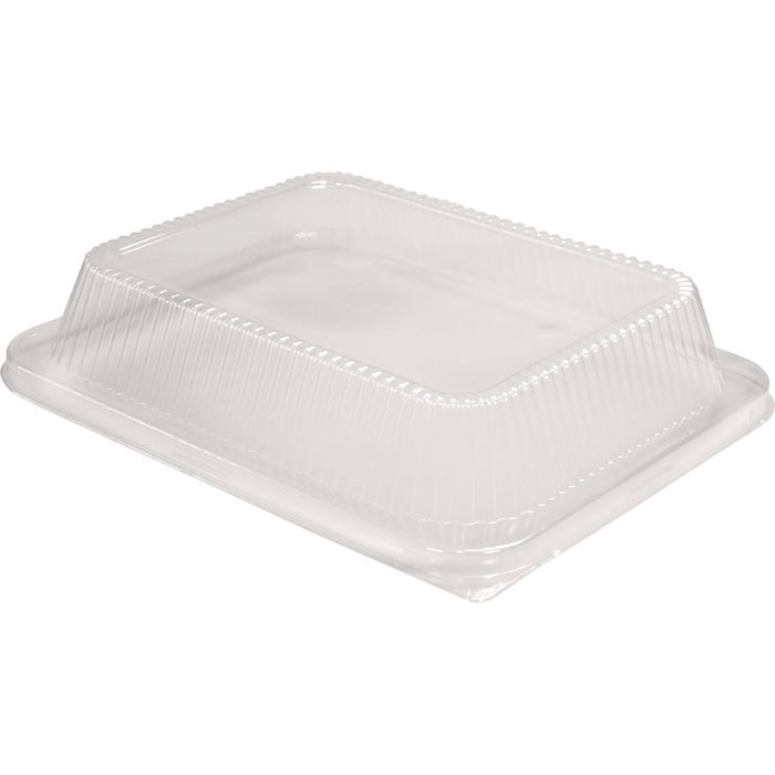 High Dome Lid for Aluminum Steam Table Pans, Fits Half-Size High Dome Pan, 10.75 x 13.12, 100/Carton