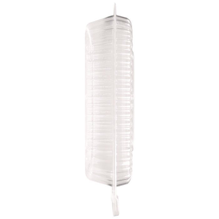 Handi-Lock Single Compartment Food Container, 12 oz, 8.63 x 2.75 x 5.25, Clear, Plastic, 500/Carton