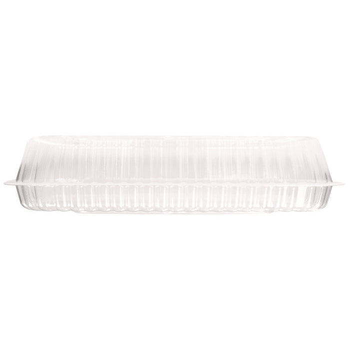 Handi-Lock Single Compartment Food Container, 12 oz, 8.63 x 2.75 x 5.25, Clear, Plastic, 500/Carton