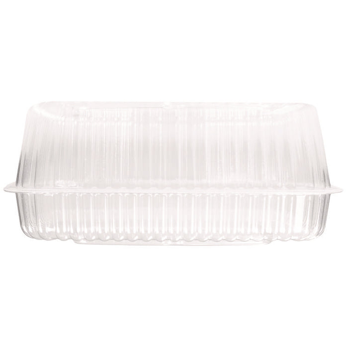 Handi-Lock Single Compartment Food Container, 46 oz, 8 x 3 x 8.87, Clear, Plastic, 250/Carton