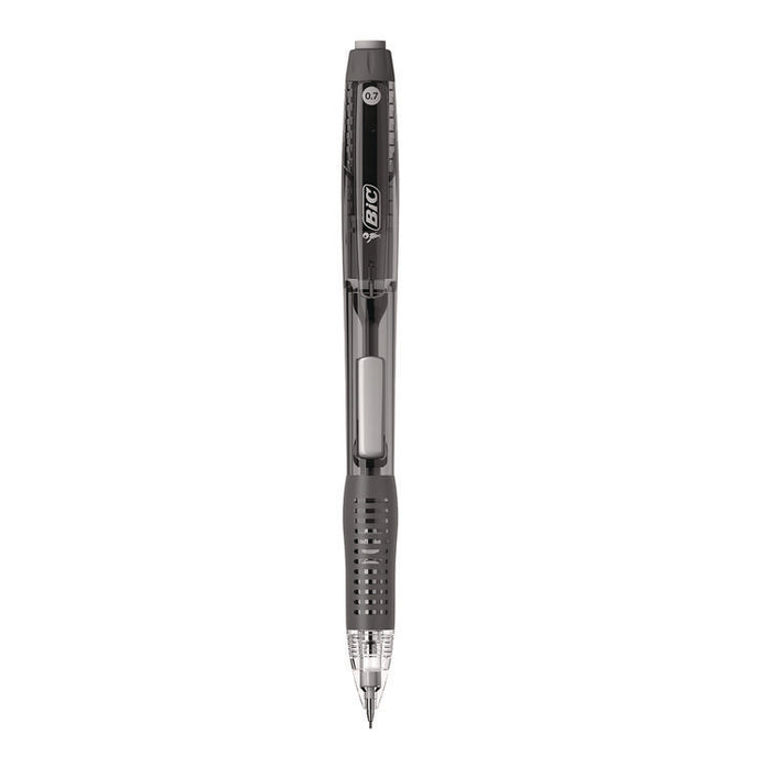 Break-Resistant Mechanical Pencils with Erasers, 0.7 mm, HB (#2), Black Lead, Assorted Barrel Colors, 4/Pack