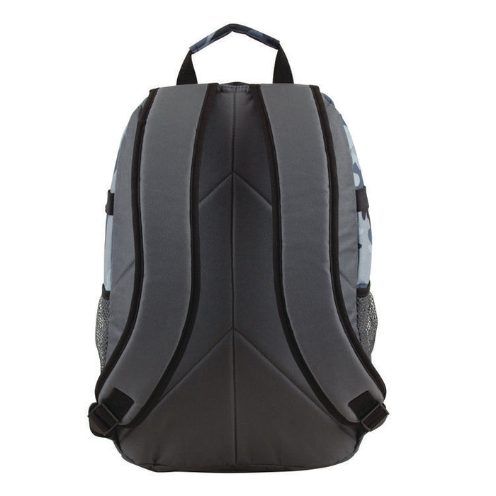 Terra Sport Bungee Backpack, 15.5", 12.5 x 7.75 x 18, Midnight Camo