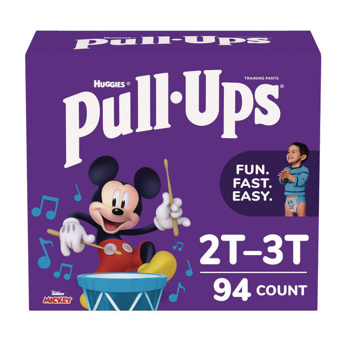 Pull-Ups Learning Designs Potty Training Pants for Boys, Size 2T-3T, 18 lbs to 34 lbs, 94/Carton