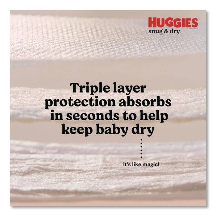Snug and Dry Diapers, Size 6, 35 plus lbs, 112/Carton