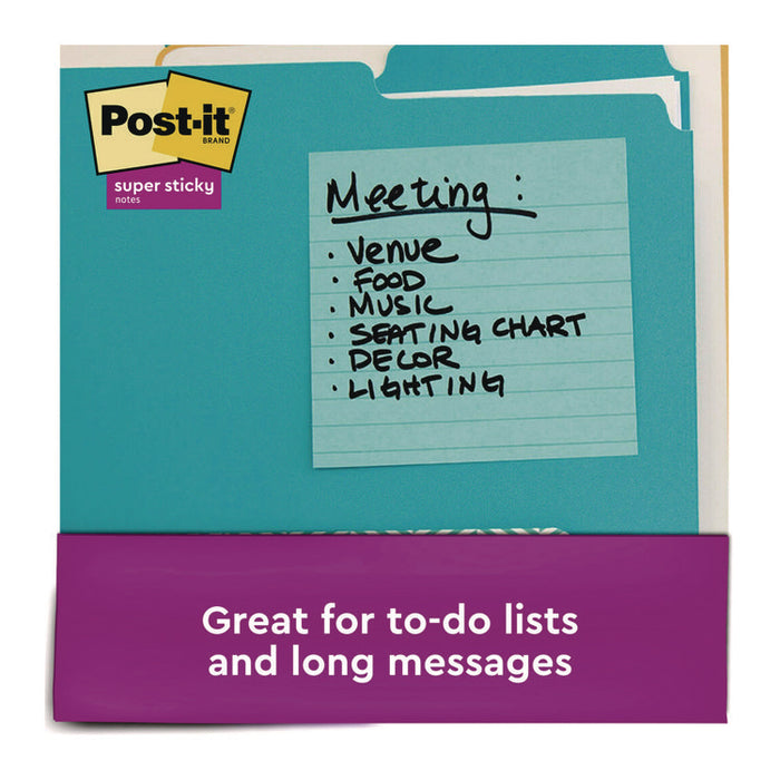 Note Pads in Summer Joy Color Collection Colors, 4" x 4", Note Ruled, 90 Sheets/Pad, 6 Pads/Pack