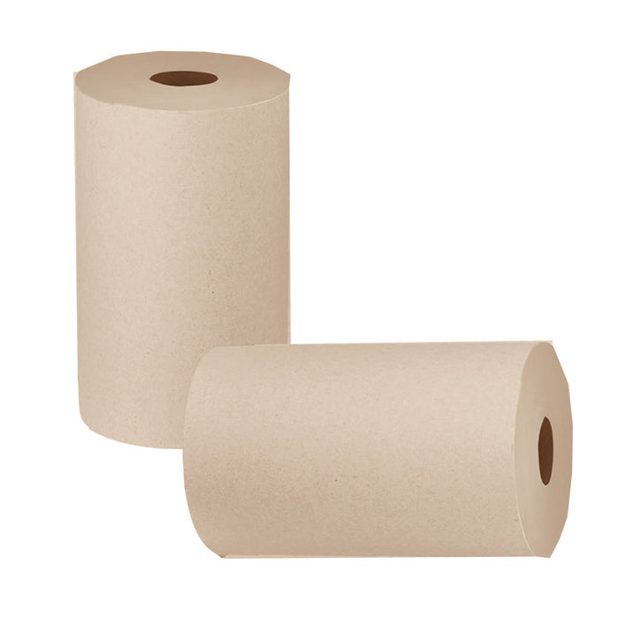 Pacific Blue Ultra Paper Towels, 1-Ply, 9" x 6,000 ft, Brown, 6/Carton