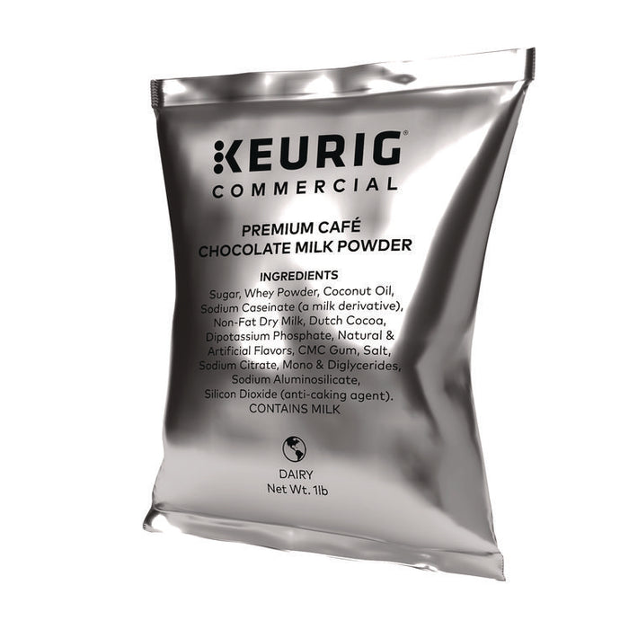 Premium Cafe Powders, Chocolate, 16 oz Bag, 12/Carton