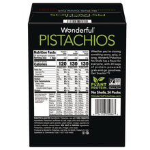 Load image into Gallery viewer, No Shells Roasted and Salted Pistachios Variety Pack, Assorted Flavors, 0.75 oz Bag, 24/Carton
