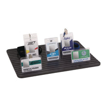 Load image into Gallery viewer, ID Badge Tray, 15 Slots, 60 Badge Capacity, 15.3 x 11.4, Black
